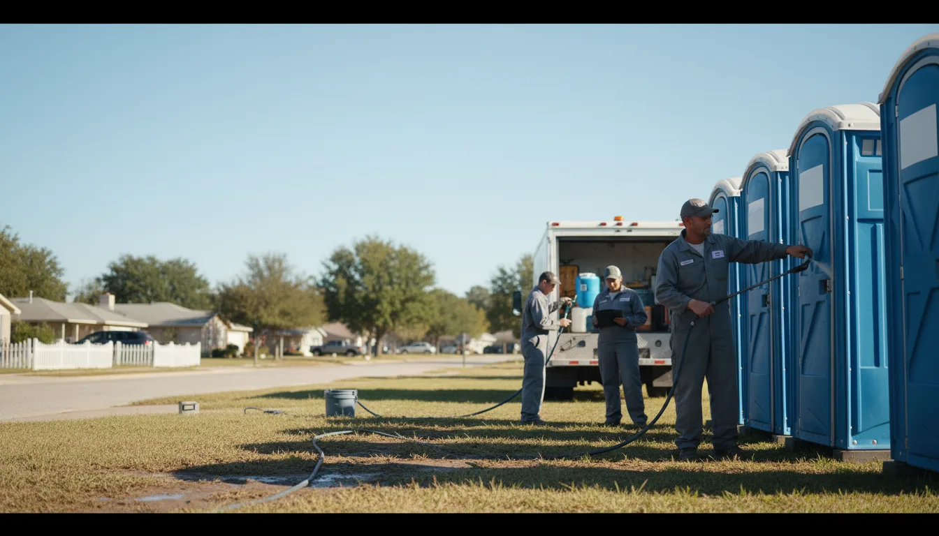 Long-Term Portable Toilet Rental in Huntingburg, IN near me